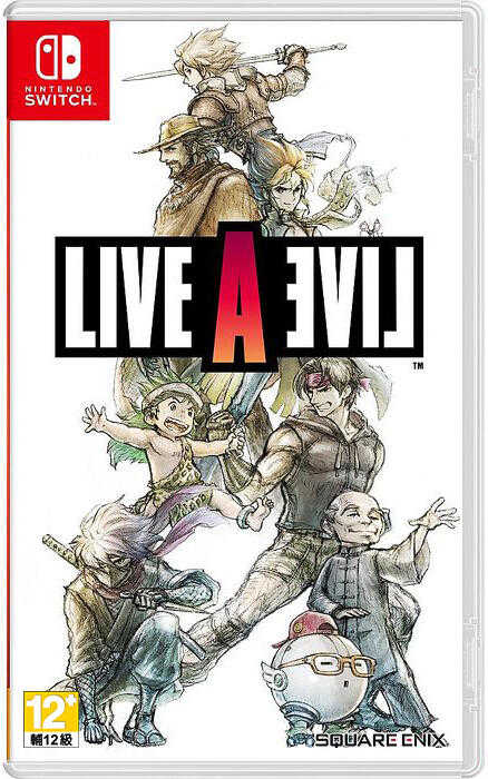 ★萊盛小拳王★《特價》NS LIVE A LIVE 狂飆騎士 中文版