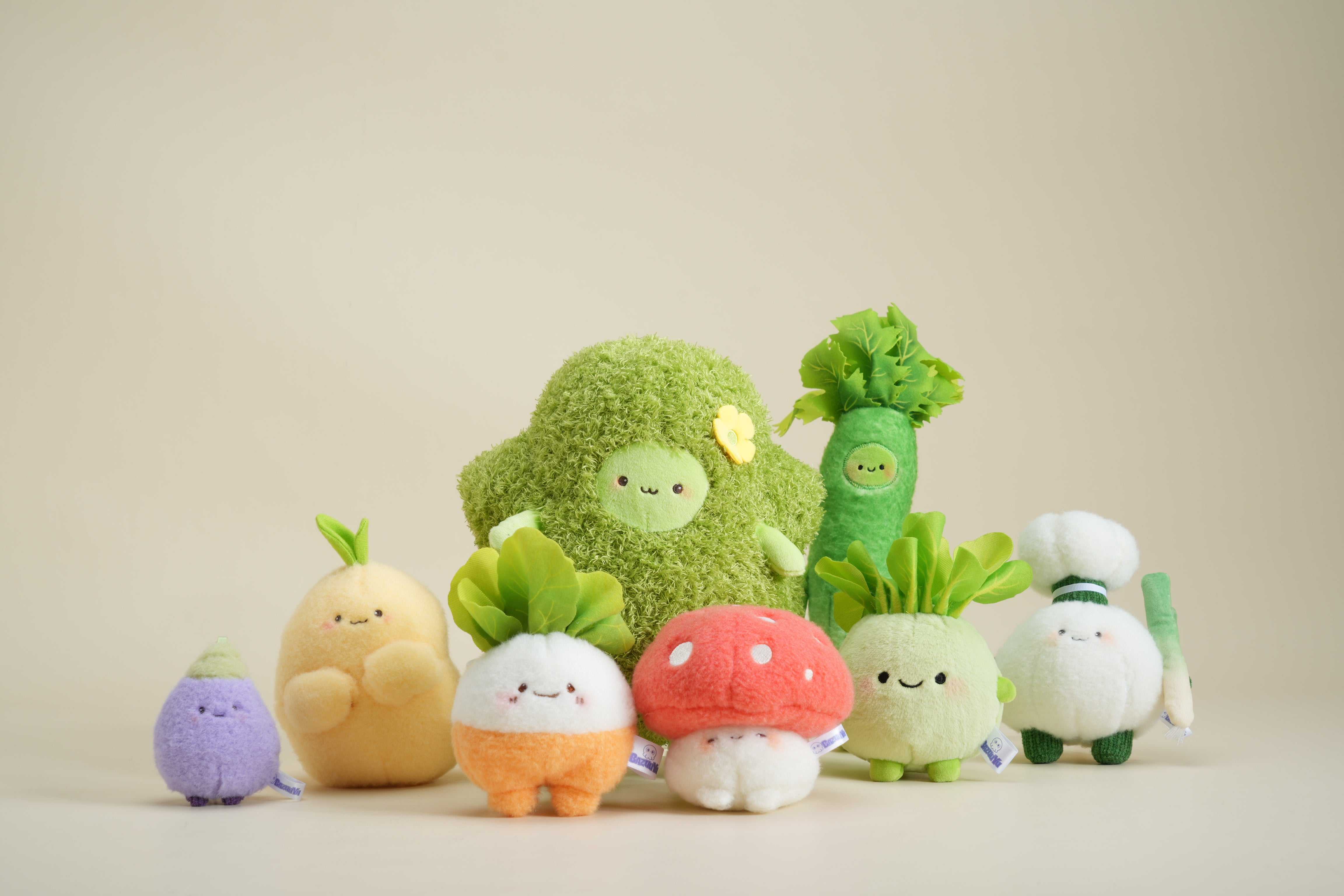 ★萊盛小拳王★芭爪娛 Bazuuyu 代理版 絨毛 蔬菜家族 馬鈴薯 8cm