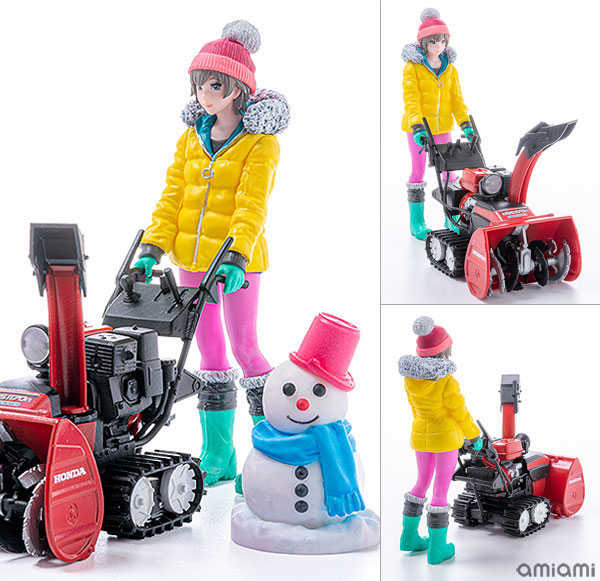 ★萊盛小拳王★預購26/03 Max Factory代理版 PLAMAX MF-62 minimum factory Minori with Honda小型除雪機 HSS1170n (JX) 0925