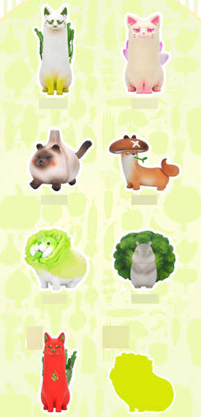 ★萊盛小拳王★陸版 盲盒 蔬菜精靈系列 隨機出貨