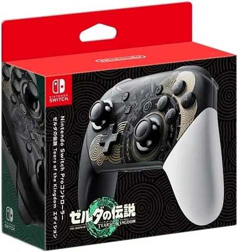 ★萊盛小拳王★NS 原廠Pro控制器 薩爾達傳說 王國之淚 特仕款