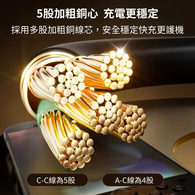 ★萊盛小拳王★ NS2 良值 Type-C PD60W 1.5M快速充電傳輸線