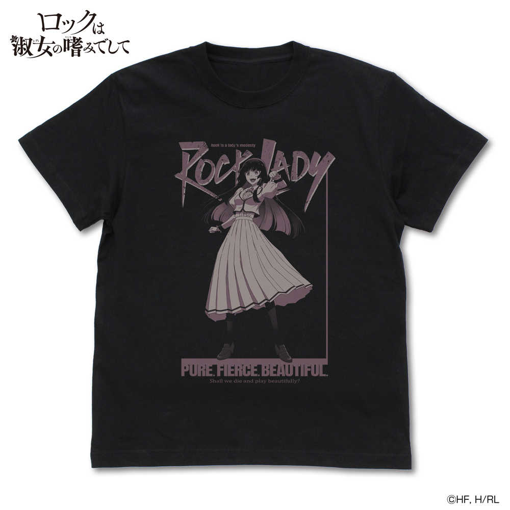 ★萊盛小拳王★預購 25/07 COSPA 搖滾樂是淑女的嗜好 黑鐵音羽 黑T恤M 0518