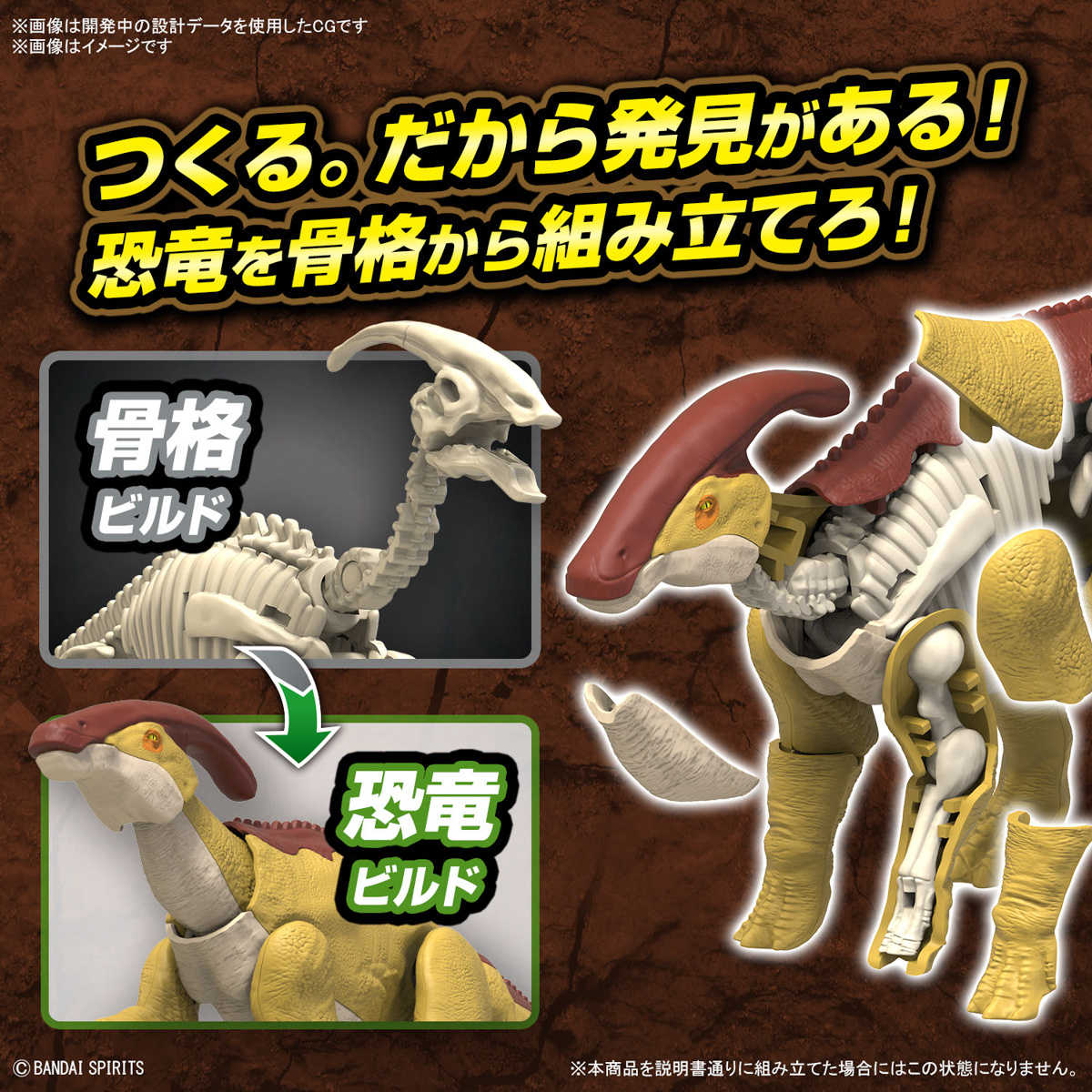 ★萊盛小拳王★預購 24/07 BANDAI 代理版 組裝模型 恐龍 副櫛龍