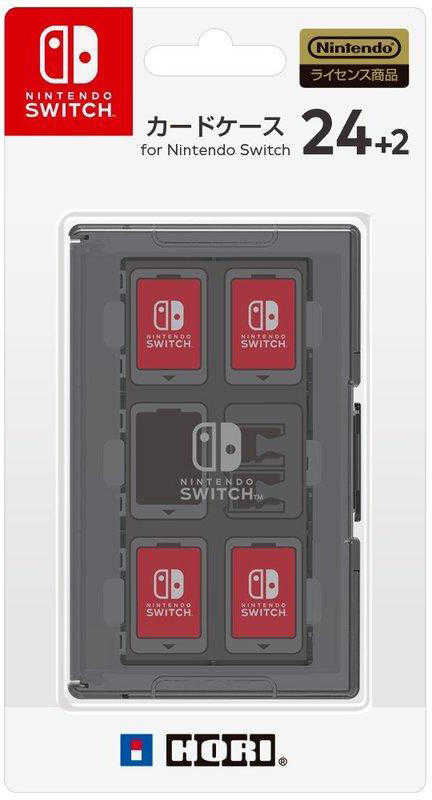 ★萊盛小拳王★ NS HORI 遊戲卡匣收納盒 24+2 黑\u0026白\u0026藍