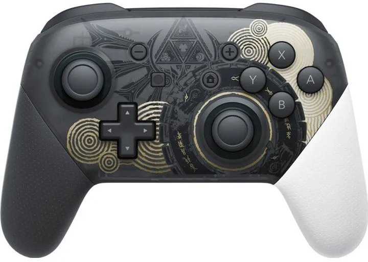 ★萊盛小拳王★NS 原廠Pro控制器 薩爾達傳說 王國之淚 特仕款