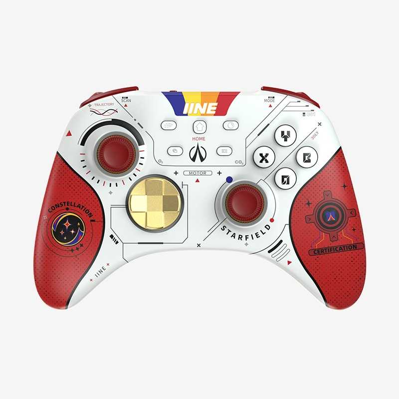 ★萊盛小拳王★NS 良值墨攻星空控制器 跨平台霍爾搖桿 L871