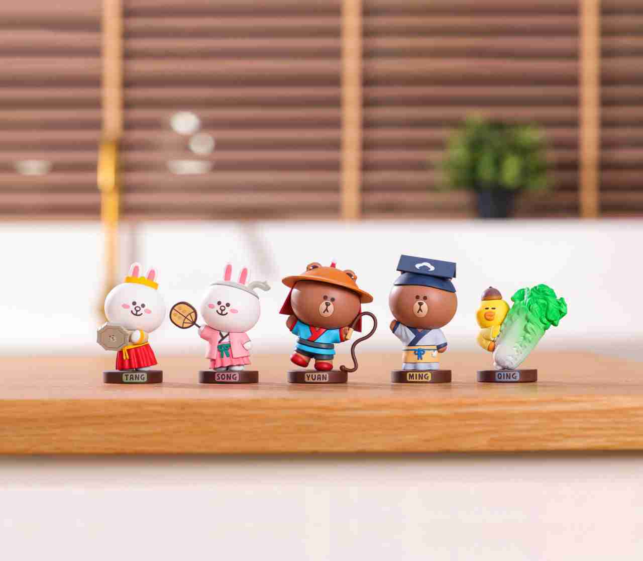 ★萊盛小拳王★預購25/08 PerkunasStudio 代理版 盒玩 Line Friends × 國立故宮博物院100週年紀念 (全5種)