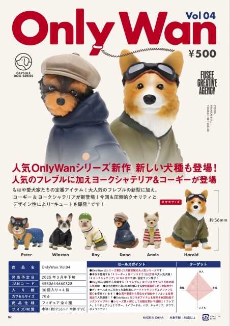 ★萊盛小拳王★FUSEE 代理版 扭蛋 Only Wan Vol.04 全6種 隨機出貨