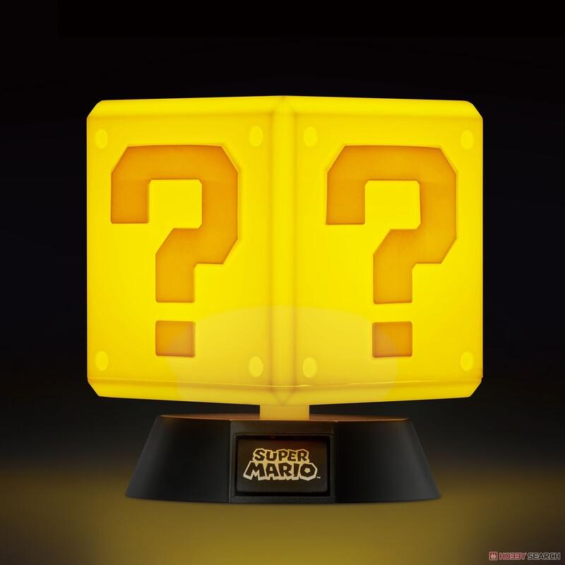 ★萊盛小拳王★Nintendo 日空版 超級瑪利歐 問號磚塊/1UP蘑菇/超級蘑菇 角色燈 夜燈