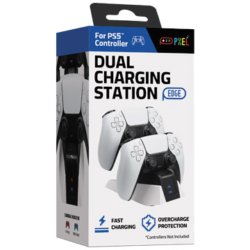 ★萊盛小拳王★ PS5 PXEL 無線控制器 梯型充電座