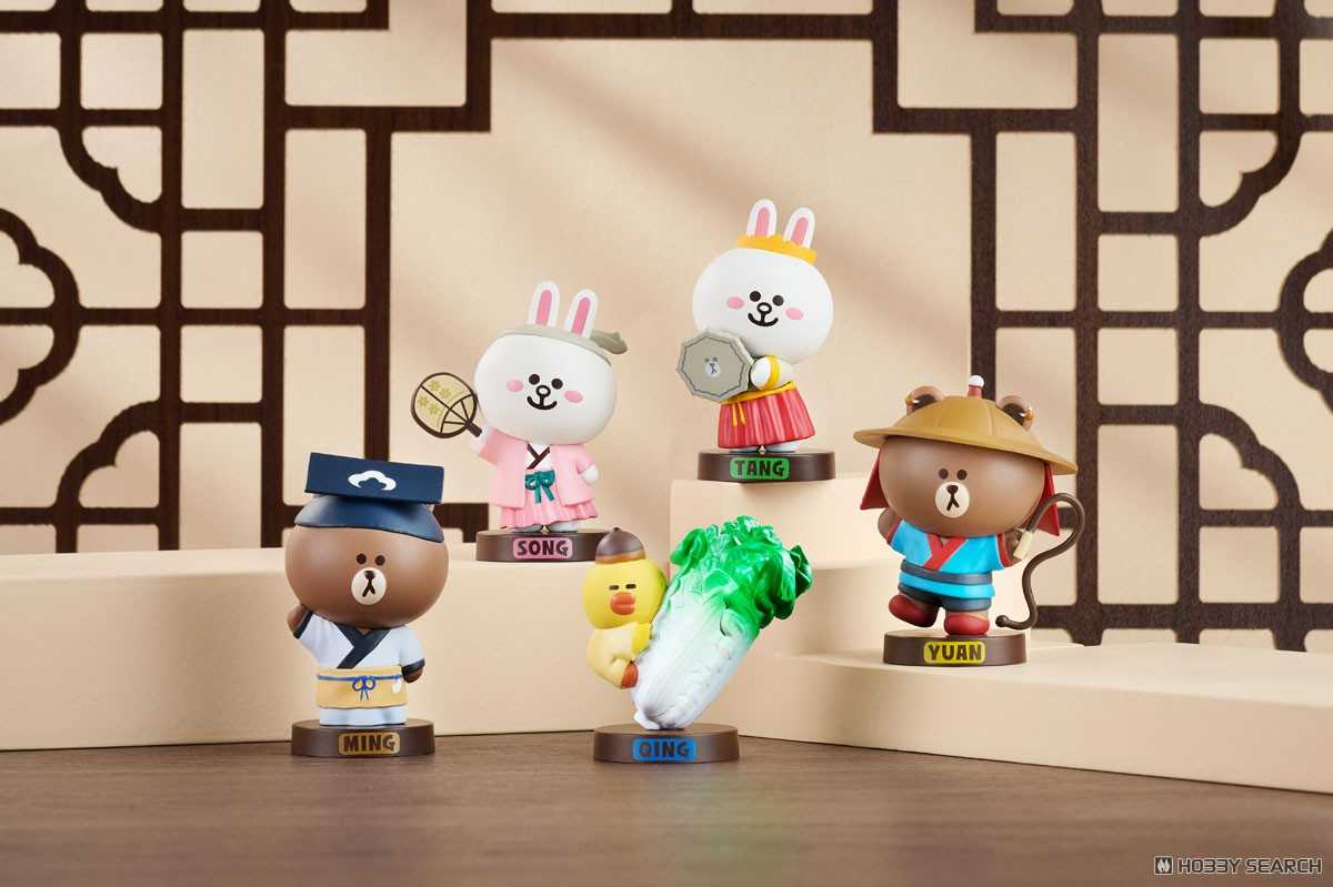 ★萊盛小拳王★PerkunasStudio 盒玩 Line Friends X 國立故宮博物院100週年紀念 全5種 隨