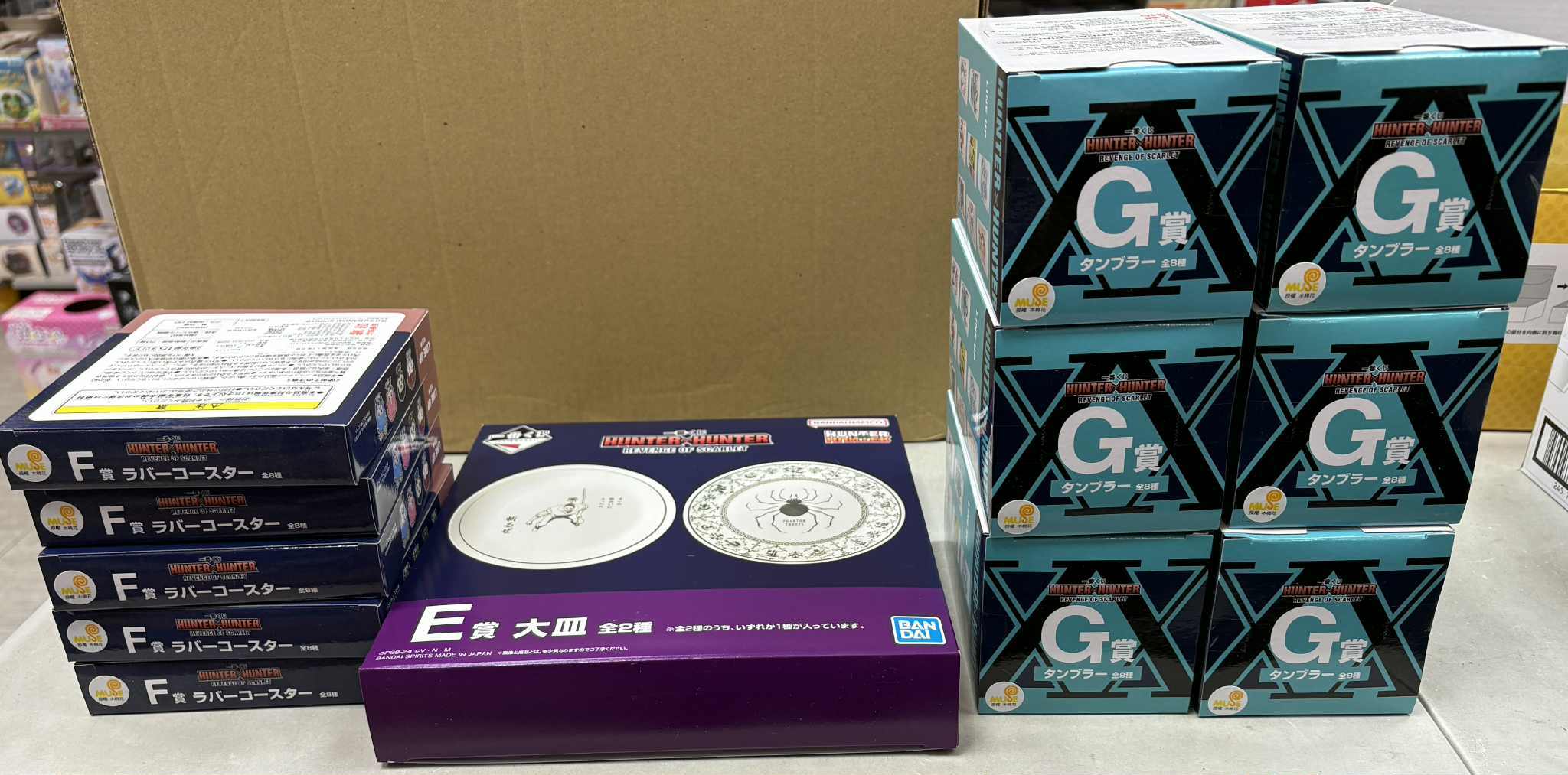 ★萊盛小拳王★一番賞 獵人 REVENGE OF SCARLET+最後賞