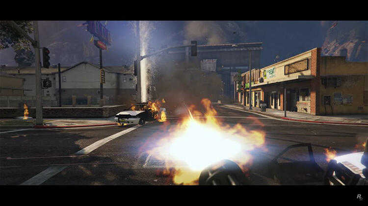 ★萊盛小拳王★《特價》PS5 俠盜獵車手 5 GTA 5 中文版