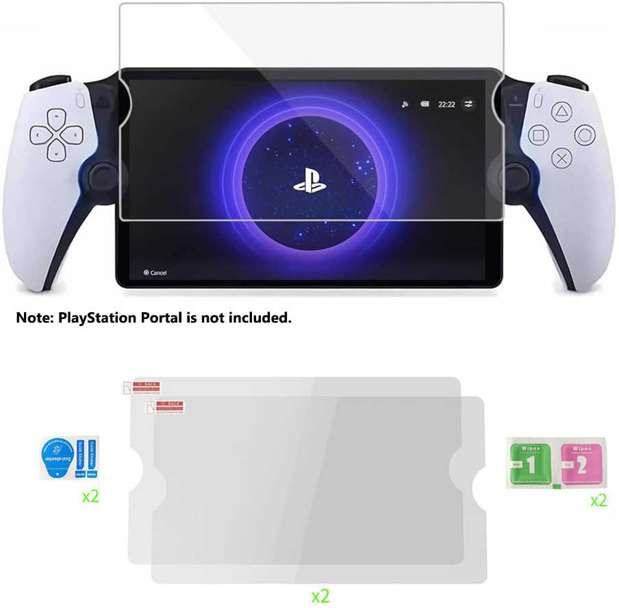 ★萊盛小拳王★ PS5 DOBE Portal 9H玻璃保護貼 2入