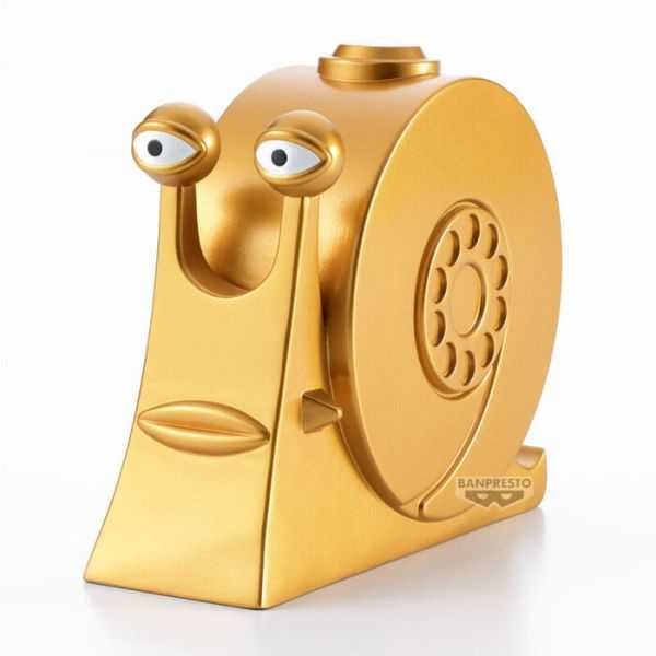 ★萊盛小拳王★BANPRESTO 代理版 景品 航海王 SOFVIMATES 黃金電話蟲