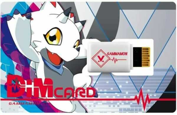 BANDAI 代理版 數碼寶貝卡通記憶卡 V1伽瑪獸