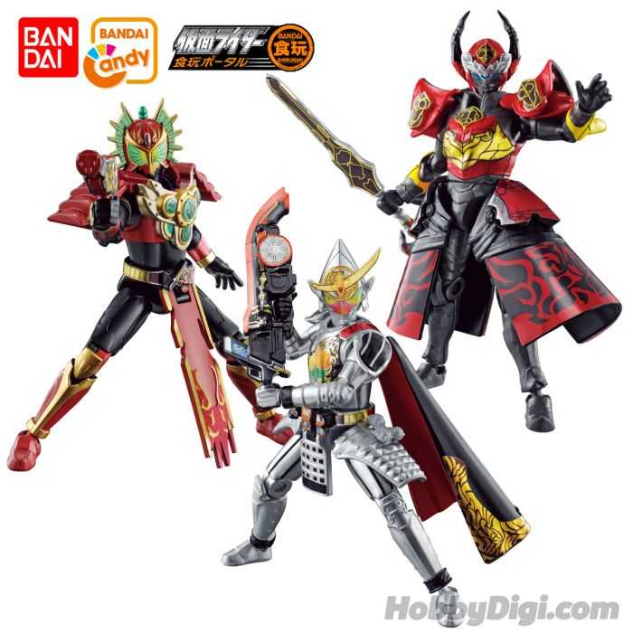 ★萊盛小拳王★BANDAI 代理版 盒玩 掌動 SO-DO CHRONICLE 假面騎士 鎧武 3 套組