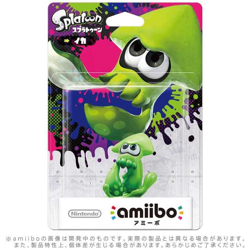 摩力科 新品 現貨 任天堂 AMIIBO 漆彈大作戰 烏賊 4902370528886