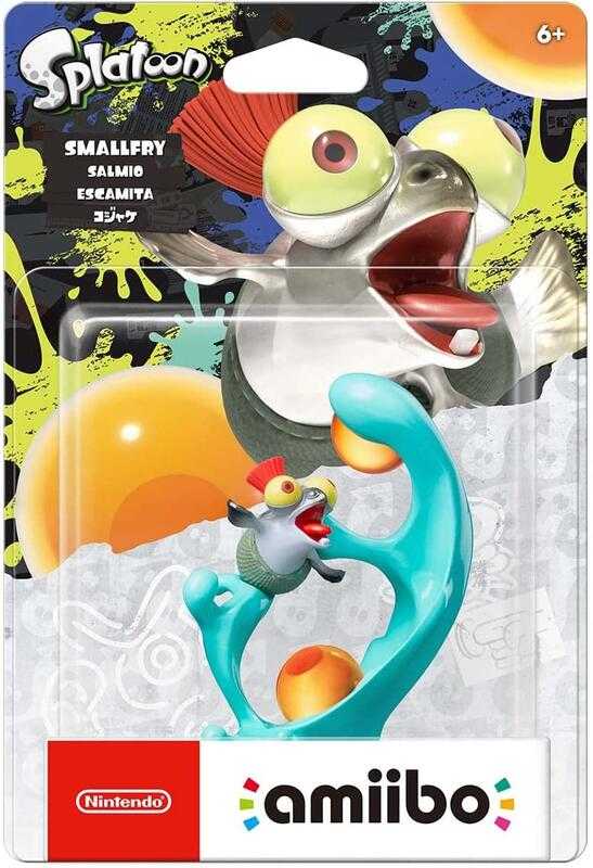 摩力科 新品 現貨 任天堂 AMIIBO 斯普拉遁 小鮭魚 4902370550191