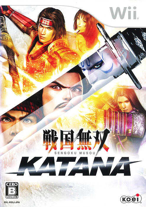 摩力科 二手 現貨 Wii 戰國無雙 KATANA 2275750702513