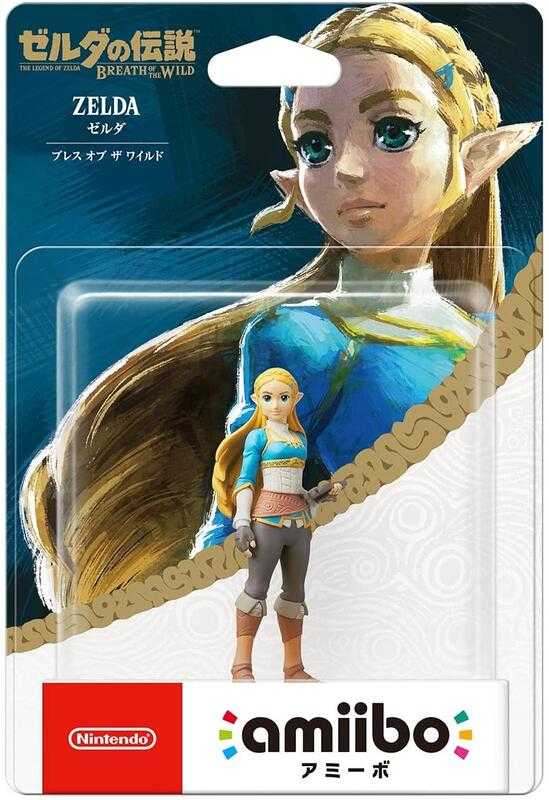 摩力科 新品 現貨 任天堂 AMIIBO 薩爾達傳說 曠野之息 薩爾達公主 4902370534436