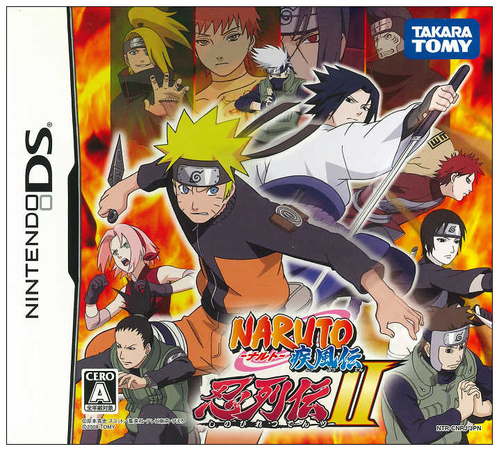 摩力科 二手 現貨 NDS 火影忍者 疾風傳 忍列傳 II 2275759325553