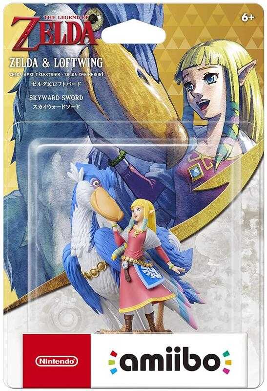 摩力科 新品 現貨 任天堂 AMIIBO 薩爾達 \u0026 洛夫特飛鳥 禦天之劍 4902370547894