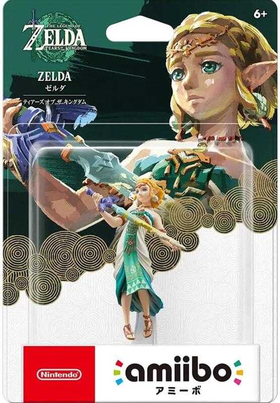 摩力科 新品 現貨 任天堂 AMIIBO 薩爾達傳說 王國之淚 薩爾達 4902370550610