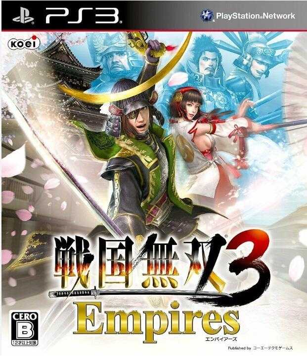 摩力科 二手 現貨 PS3 戰國無雙 3 帝王傳 2275750621357