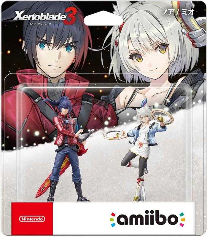 摩力科 新品 現貨 任天堂 AMIIBO 異度神劍 諾亞 彌央 4902370551402