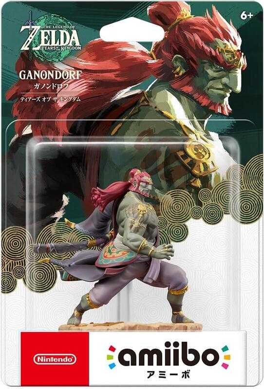 摩力科 新品 現貨 任天堂 AMIIBO 薩爾達傳說 王國之淚 加農 4902370550627