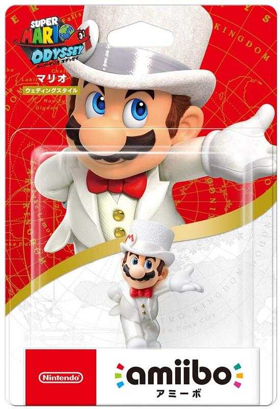 摩力科 新品 現貨 任天堂 AMIIBO 瑪利歐 禮服 4902370537475