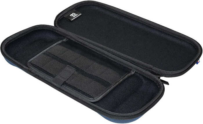 摩力科 新品現貨 NS2 HORI EVA輕薄硬殼主機保護包Plus款靛藍色 NSX-076 6975977471440