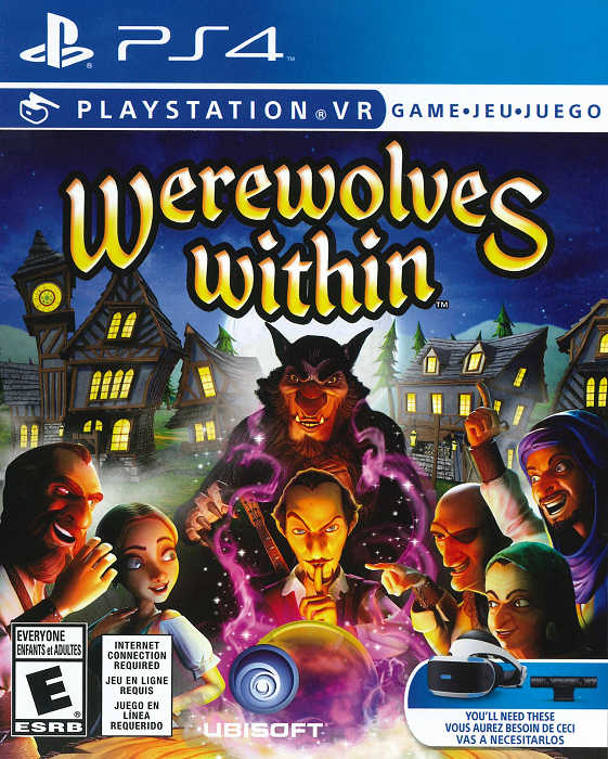 摩力科 二手 現貨 PS4 VR 我是狼人 Werewolves Within 887256024727