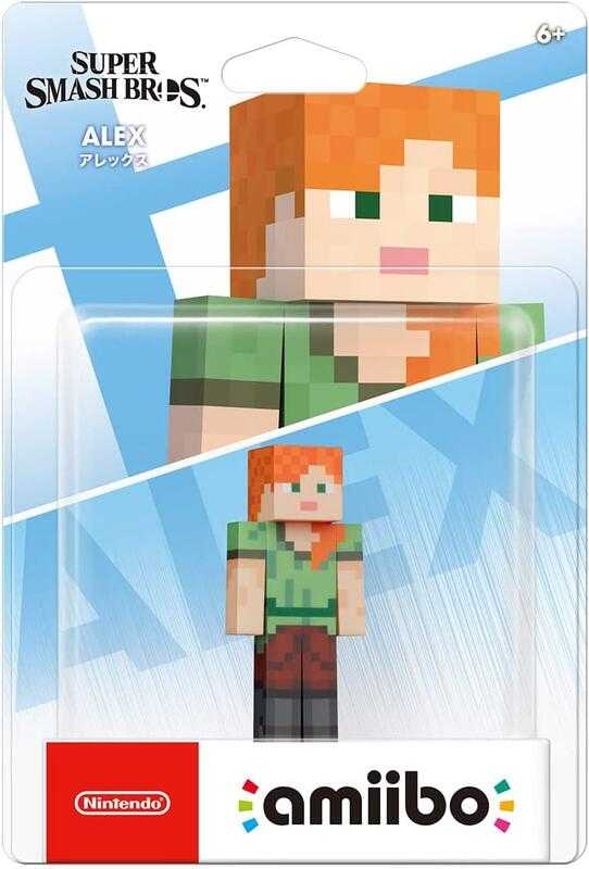 摩力科 新品 現貨 任天堂 AMIIBO Minecraft 愛莉克斯 Alex 4902370549157