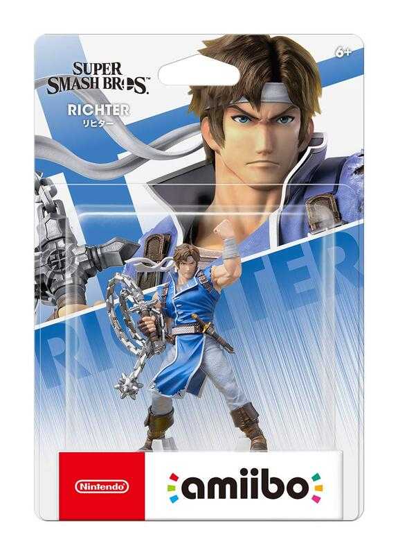 摩力科 新品 現貨 任天堂 AMIIBO RICHTER 4902370542981