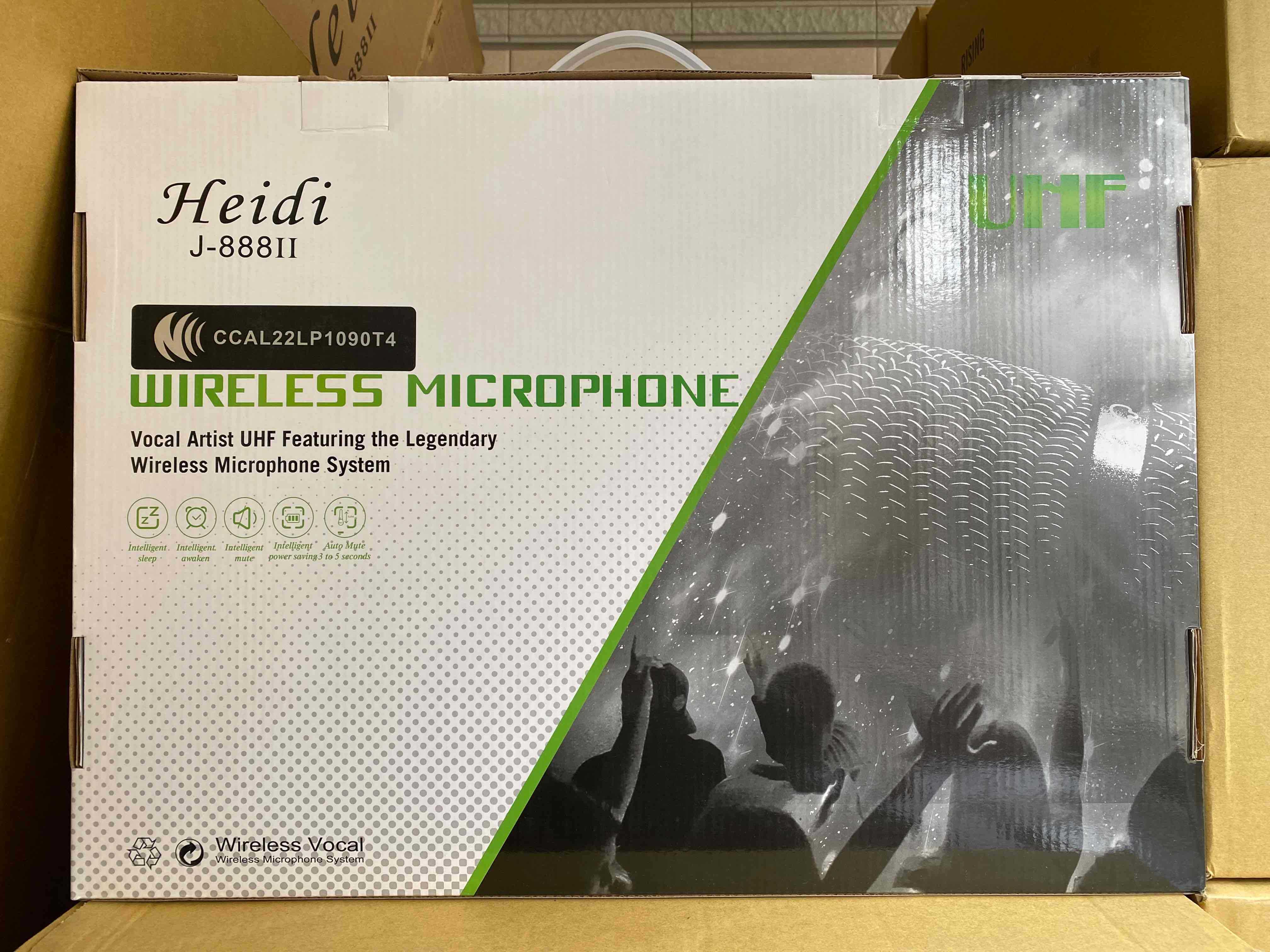 Heidi 海迪 888Ⅱ 可調頻 無線麥克風