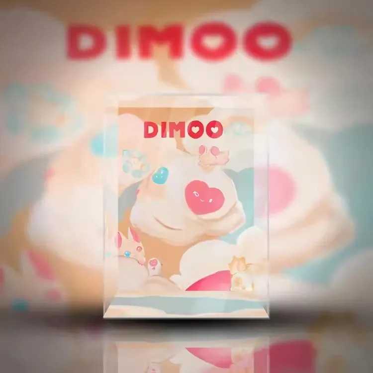 [AOWOBOX] Pop Mart 泡泡瑪特 DIMOO 奶糖 plus 主題展示盒