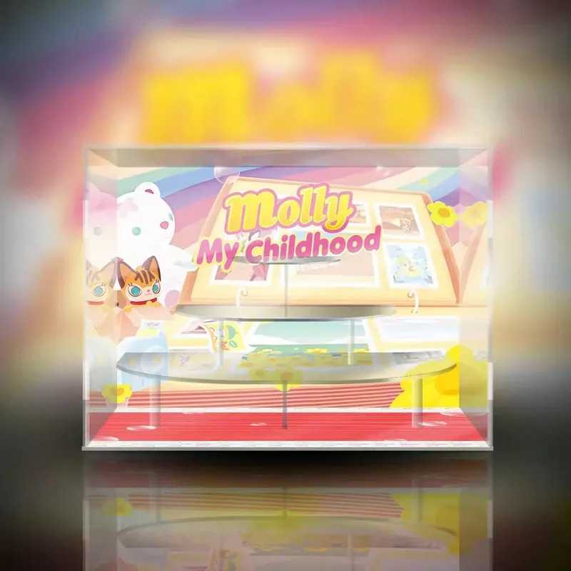 [AOWOBOX] Pop Mart 泡泡瑪特 Molly 我的小時候 系列 盲盒主題展示盒