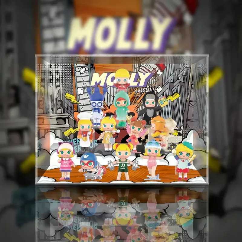 【AOWOBOX】Pop Mart 泡泡瑪特 Molly 瞬間超能力 系列 盲盒公仔專屬展示盒