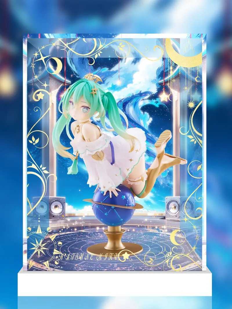 TAITO 初音未來紀念日抽獎活動初音未來星星款模型公仔主題展示盒