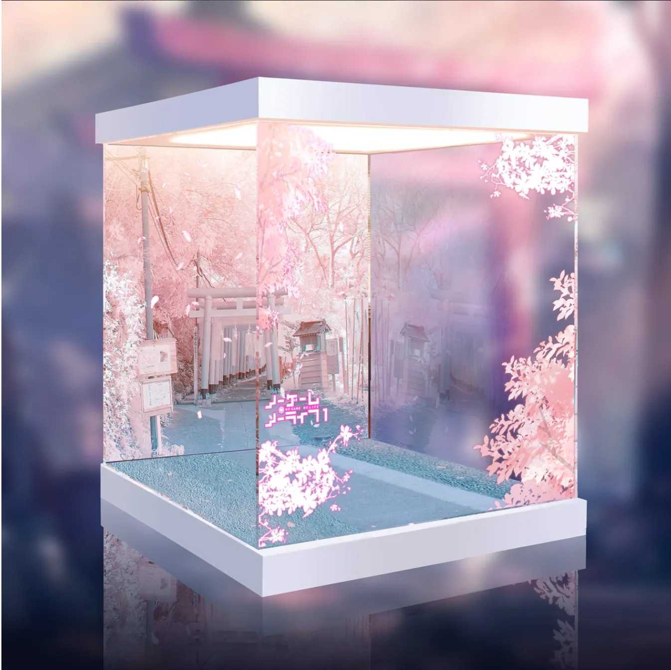 [AOWOBOX] FuRyu FNEX No Game No Life 遊戲人生 白 白無垢 公仔主題展示盒