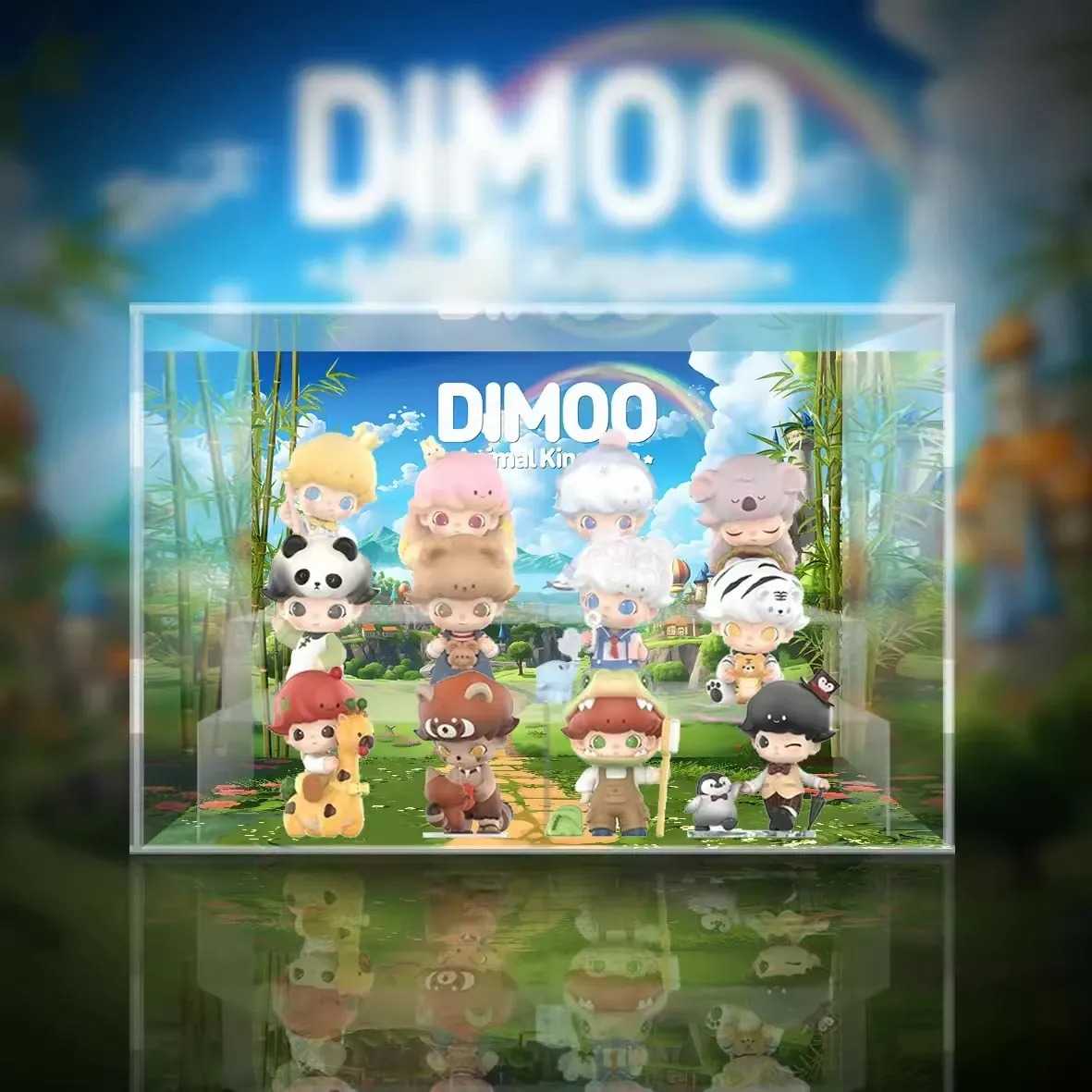 【AOWOBOX】Pop Mart 泡泡瑪特 DIMOO 動物王國 系列 盲盒公仔專屬展示盒