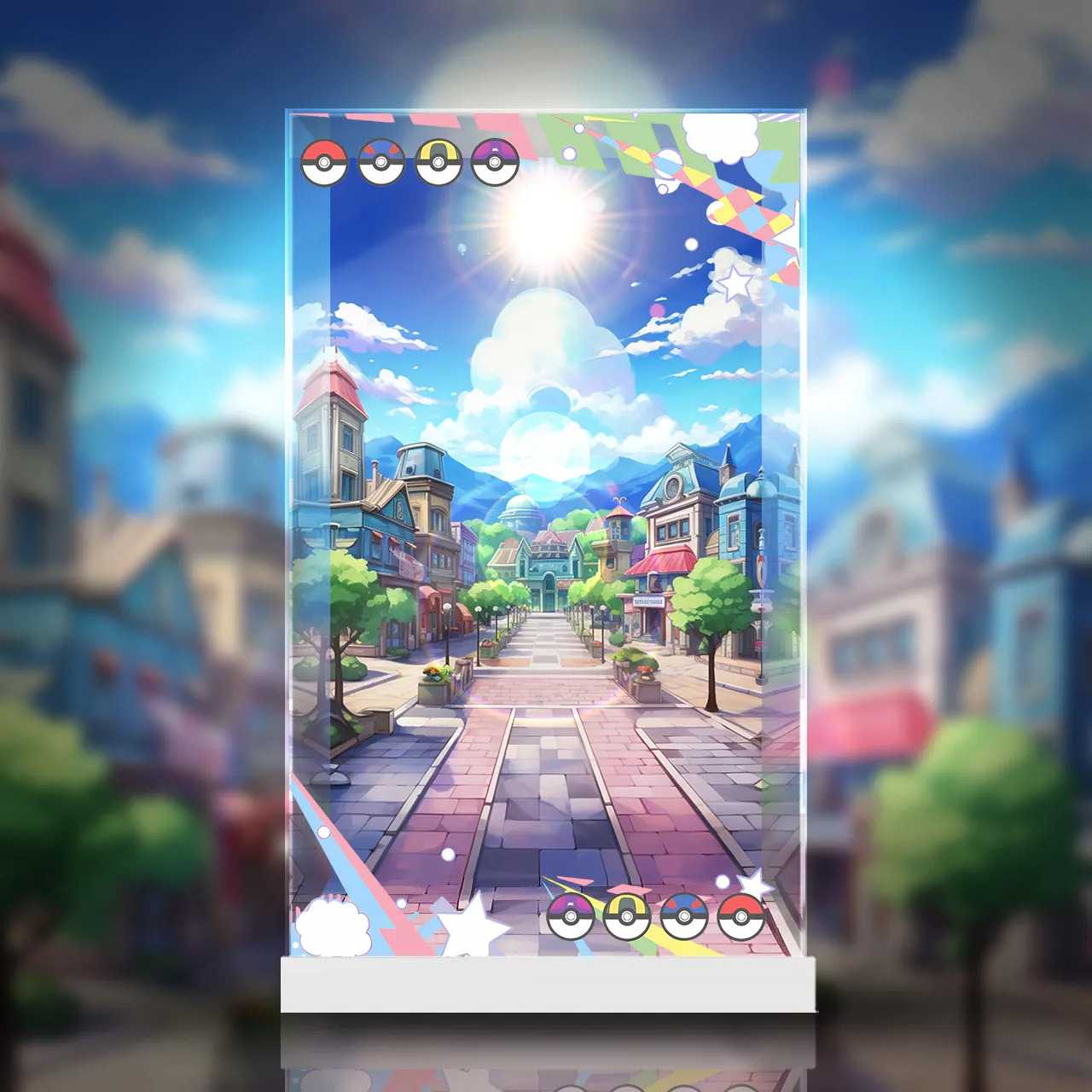 【AOWOBOX】壽屋 ARTFX J 精靈寶可夢 Pokemon 小光 波加曼主題展示盒