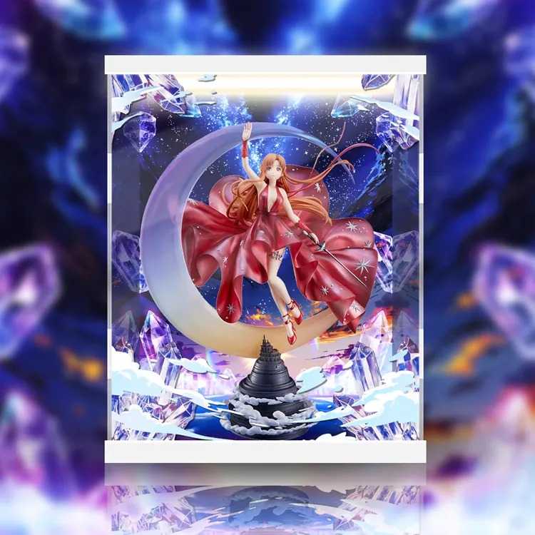 【AOWOBOX】eStream SSF 刀劍神域 SAO 1/7 亞絲娜 Crystal Dress ver 模型公仔 主題壓克力展示盒