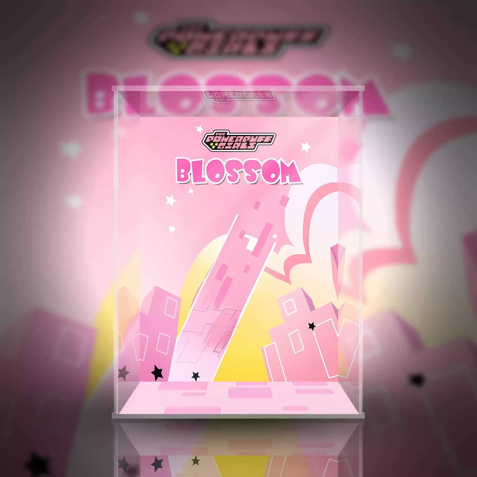 [AOWOBOX] Pop Mart 泡泡瑪特 MOLLY 飛天小女警 花花 可動人偶 主題展示盒