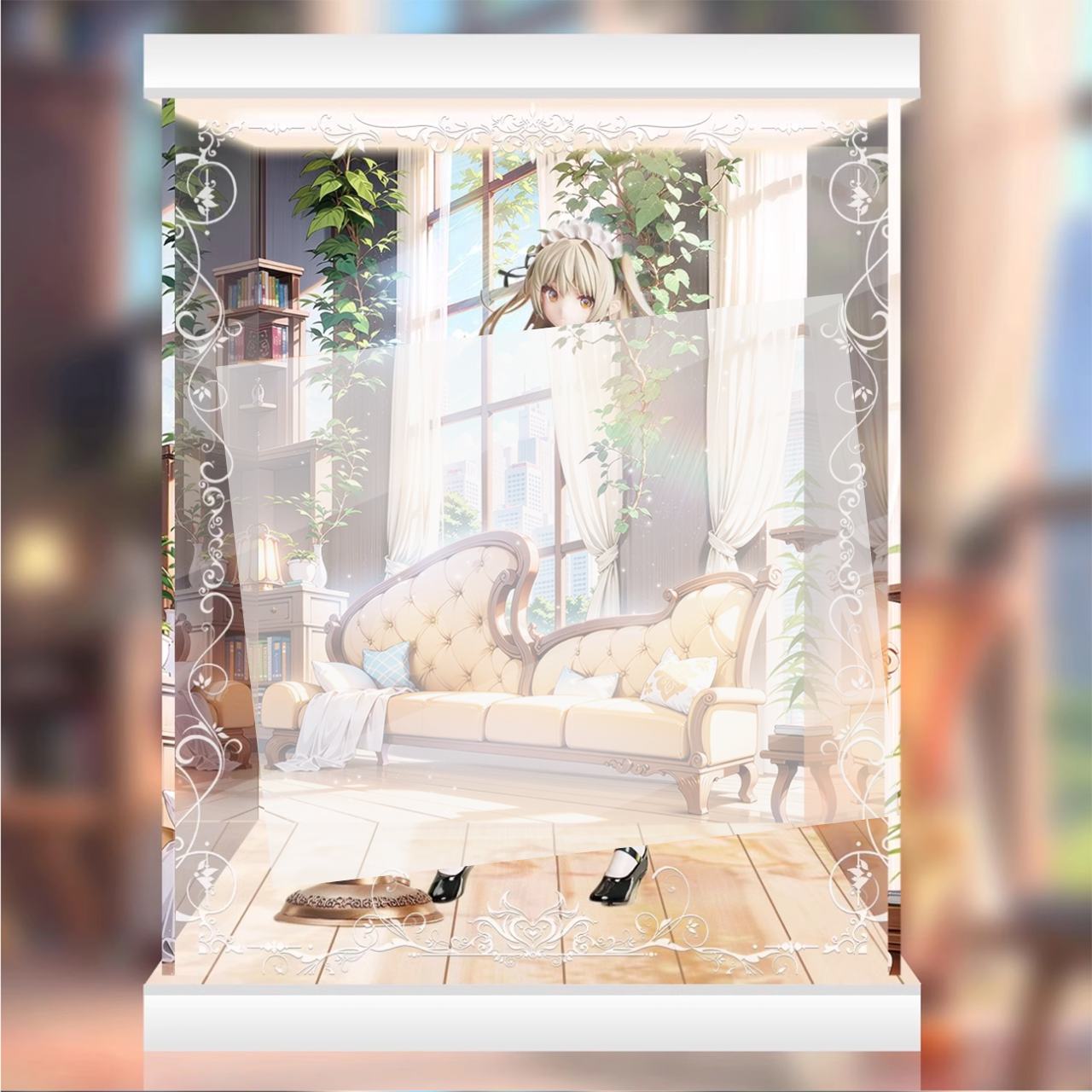 [AOWOBOX] Native saitom 女僕 艾爾 專用主題展示盒