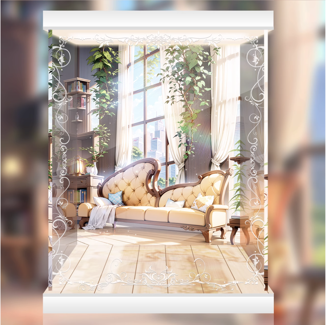 [AOWOBOX] Native saitom 女僕 艾爾 專用主題展示盒