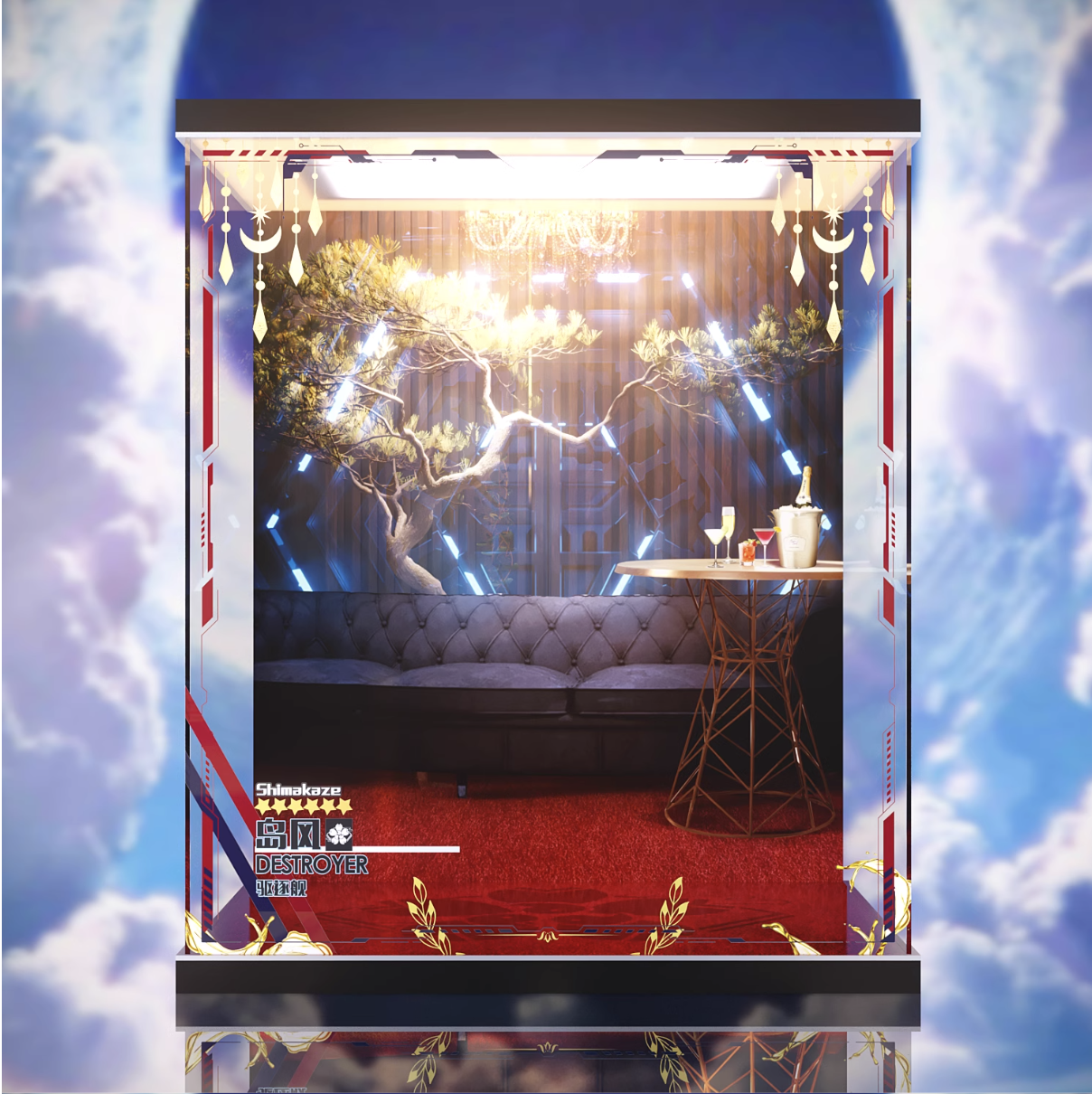 [AOWOBOX] Freeing 碧藍航線 島風 兔女郎 最速兔女郎的邀請函 專用主題展示盒